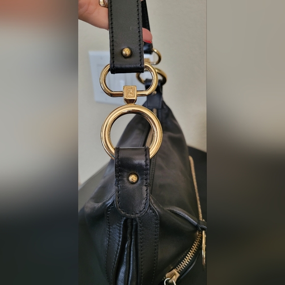 Fendi leather zucca baguette bag - Picture 10 of 16